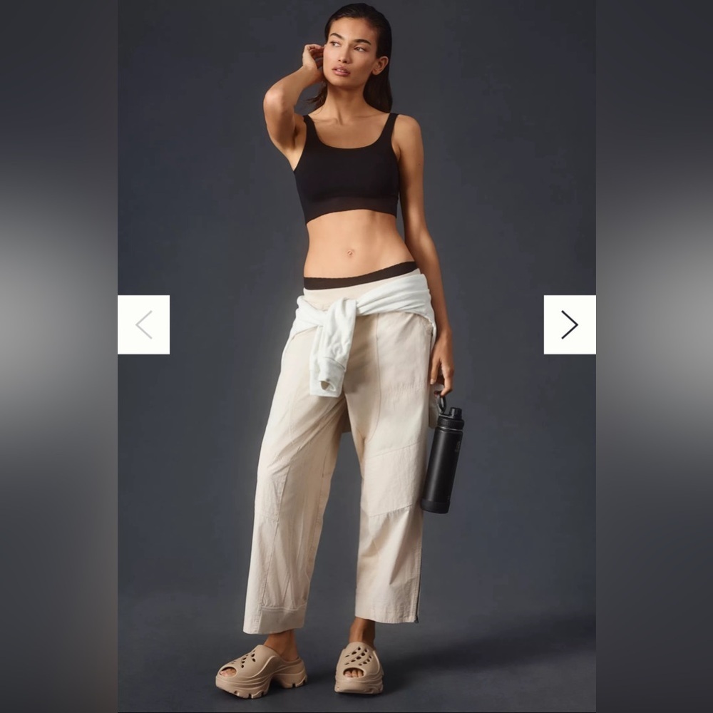 Anthropologie Daily Practice Straight-Leg Ankle Pants size M